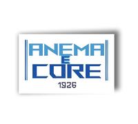 AMA SHOP Adesivo Sagomato Anema e core 1926 | Adesivi per Auto | Sticker per Casco, Moto, Camper |Supporters calcio Napoli| Decalcomania Parete, Murale |CM.10