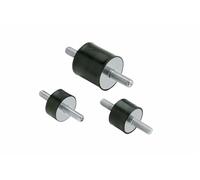 Ama Silent - Blocco Universale Maschio, Diametro 30 x 20 mm, M8 x 23 (Confezione da 4)