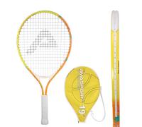 AMA SPORT - AT-X-Orange19-102C - Racchetta da tennis junior Arancione 19 pollici - Comoda e maneggevole - Per bambini di 3-4 anni - Principianti - Leggera e durevole