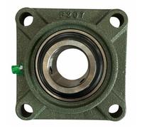 SUPPORTO A FLANGIA AUTOALLINEANTE CON CUSCINETTO UCF 207 DIAMETRO ALBERO 35 MM