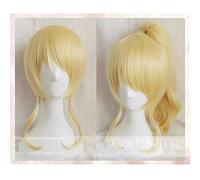 Ama vivi! Love Live Cosplay Wig Eli Ayase Costume Play Parrucche per adulti Halloween Anime Hair + berretto parrucca