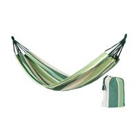 AMACA 200X100CM IN TESSUTO TESSILE MULTICOLORE VERDE ESTERNO ESTATE TRASPORTABIL