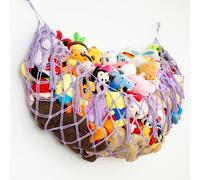 Amaca a rete per peluche Supporto per riporre oggetti facile da appendere
