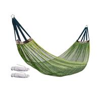 Amaca ad albero esterna - letto altalena netto sospeso compatto, forte sedile di riposo | Campeggio Backyard Garden Balcone Meditazione escursionismo Meditazione Sleep Sounge Supporto Gear for