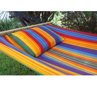 Amaca ad asta Caribe Paradiso MacaTex resistente alle intemperie multicolor