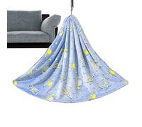 Amaca Altalena Relax per Bambini,Amaca Altalena Fosforescente | Coperta in Flanella per Camera dei Bambini Viaggio Esterno Interno Giardino