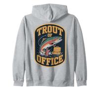 Amaca Colorata per Gli Appassionati di Pesca alla Trota Felpa con Cappuccio