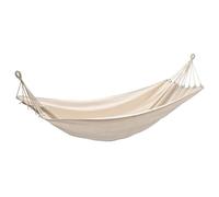 Amaca da 260 x 150 cm, in cotone e poliestere, per 2 persone, per giardino, balcone, terrazza, campeggio, attività all'aperto, relax, relax, con corda di sospensione, moschettone e borsa per il