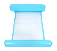 Amaca da acqua con ampio spazio, sedia gonfiabile multiuso per piscina per adulti, design ergonomico, cuscini galleggianti, materiale in PVC