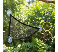 Amaca da Arrampicata Arricchimento Ambientale Materiale Resistente per Terrario