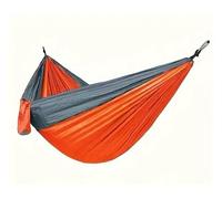 Amaca da campeggio, amaca portatile singola con 2 cinghie for alberi e borsa portaoggetti, ideale for uso esterno/interno, spiaggia, campeggio, viaggio(Green)