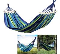 Amaca da giardino colorata in tessuto appendere per campeggio 185x80 cm 85kg