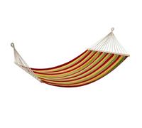 Amaca da Giardino con assi in legno relax per esterni, campeggio, spiaggia, dimensione 200 x 80 cm