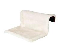 Amaca da radiatore per gatto Trixie Crema e Marrone 45 x 26 x 31 cm - Amaca da radiatore per gatti con fodera in peluche lavabile, struttura in metallo regolabile, ideale per gatti fino a 12 kg. - Cuc