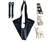 Amaca di supporto per polpacci, regolabile, portatile, per sollevamento animali, per pesare e curare gli animali, struttura in tessuto rinforzato resistente, di cinghie staccabili, design con
