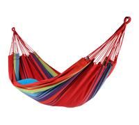 Amaca doppia Brasil Comfort Verano in cotone rosso rosso