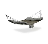 Amaca doppia SuperNest Pebble, super leggera e resistente alle intemperie, colore grigio