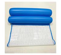 Amaca Galleggiante con Pompa d'aria Manuale Amaca D'acqua Reclinabile Gonfiabile Galleggiante Materasso In Mare Giocattolo Per Feste In Piscina Lettino Per Il Nuoto(Royal blue)