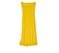 Amaca Galleggiante con Pompa d'aria Manuale Amaca Gonfiabile Pieghevole Per Piscina In PVC Gonfiabile A Tinta Unita Per Il Divertimento Estivo In Acqua Fresca.(Yellow)