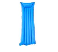Amaca Galleggiante con Pompa d'aria Manuale Amaca Gonfiabile Pieghevole Per Piscina In PVC Gonfiabile A Tinta Unita Per Il Divertimento Estivo In Acqua Fresca.(Blue)