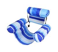 Amaca Galleggiante con Pompa d'aria Manuale Materassi Gonfiabili Amache Per Il Nuoto In Acqua Sedie A Sdraio Materassini Per Sport Acquatici Piscine Per Adulti Letti Galleggianti Accessori Da Spiaggia