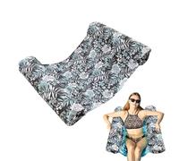 Amaca galleggiante gonfiabile, amaca galleggiante da piscina, amaca per acqua, zattere da nuoto portatile per piscina, lago, all'aperto, spiaggia