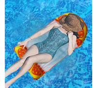 Amaca galleggiante gonfiabile per piscina, amaca d'acqua per il relax in
