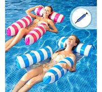 Amaca Galleggiante Gonfiabile, Poltrona da Mare per Piscina, Lago e Giardino, utilizzabile anche come amaca o poltrona, accessorio divertente per adulti, giocattolo per piscina, mare, spiaggia, lago