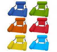 Amaca galleggiante pieghevole piscina mare materassino gonfiabile letto acqua