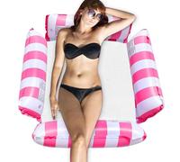 Amaca gonfiabile galleggiante | Amaca per piscina | Galleggianti per sedie da piscina facili da gonfiare e sgonfiare per Rafting Outdoor Vacanze Lago Spiaggia