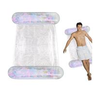 Amaca gonfiabile per piscina, pieghevole e a tenuta stagna, per spiaggia, fiumi e piscina, per rilassarsi e giocare in acqua, sentire il mondo fresco