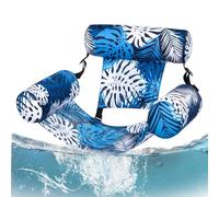 Amaca gonfiabile - Sedia da nuoto - Sedia a sdraio galleggiante tappetino a rete per il raffreddamento, ergonomico, portatile, accessorio per acqua, design stabile | lago fiume vacanza utilizzabile