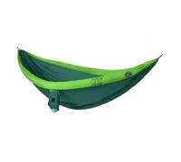 Amaca Gonfiabile Singola, Altalena da Esterno Anti-ribaltamento E Anti-zanzare, Amaca Traspirante in Rete di Cotone, Amaca per Il Relax Durante Il Sonno in Campeggio (Green B)