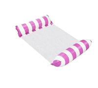 Amaca Gonfiabili Mare Amaca Galleggiante Pieghevole Lettino Gonfiabile Materassino Sedia A Sdraio Accessori Per Materassino Da Piscina(Pink)