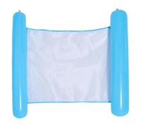 Amaca Gonfiabili Mare Amaca Gonfiabile Pieghevole Estiva Per Piscina Materasso Ad Aria Gonfiabile Sdraio Da Spiaggia Letto Galleggiante Per Dormire(SKY BLUE)