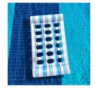 Amaca Gonfiabili Mare Lettino Gonfiabile Per Piscina Per Adulti Amaca Sedia Galleggiante Per Vacanze Feste Lago Piscina Accessori Spiaggia(Blue)