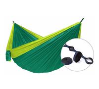 Amaca Hamaka.eu Camping single + Slap Strap Colore: verde