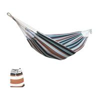 Amaca in Cotone per giardino, terrazze, viaggi, campeggio. Amaca per 2 persone all'aperto con borsa per il trasporto inclusa. (Peso fino a 150 kg - Misure 150 x 180 cm)