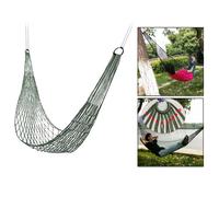 Amaca, Outdoor Hammock, Rete in Nylon per Giardino, Beach Yard, Da Viaggio