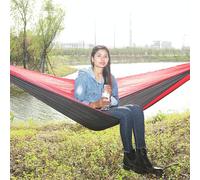 Amaca per esterni Nylon Paracadute Panno da viaggio Camping Swing, Stile: 3m x 2