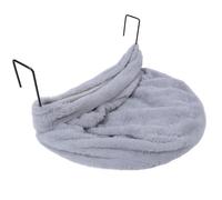 Amaca per Gatti, Amaca per Gatti Calda e Accogliente, Peluche con Design a Tunnel per Gatti Sospeso, Spazio di Riposo Caldo per Gatti Multifunzionale per Interni Domestici (GRAY)