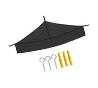 Amaca per giocattoli per bambini per auto peluche traspirante nylon montaggio a parete salvaspazio piccoli oggetti organizzatori soluzione angolare amaca di stoccaggio