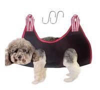 Amaca per toelettatura,Imbracatura per amaca per gatti | Rilassamento del cane Grooming Restraint Helper, Appendini per gatti traspiranti e regolabili Amache per cani da toelettatura