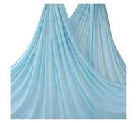Amaca per Yoga Aereo 5m Aerial Yoga Amaca Tessuto Altalena Aerea Sete Anti-gravità Body Building Fitness for PALESTRA Casa All'aperto Pilates Cintura(Light blue)