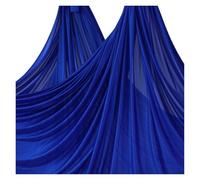 Amaca per Yoga Aereo 5m Aerial Yoga Amaca Tessuto Altalena Aerea Sete Anti-gravità Body Building Fitness for PALESTRA Casa All'aperto Pilates Cintura(BLUE)