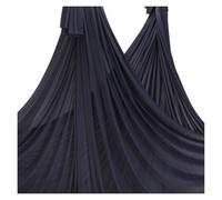 Amaca per Yoga Aereo 5m Aerial Yoga Amaca Tessuto Altalena Aerea Sete Anti-gravità Body Building Fitness for PALESTRA Casa All'aperto Pilates Cintura(Dark grey)