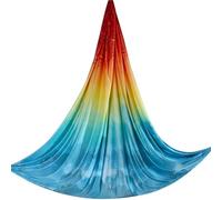 Amaca per Yoga Aereo Amaca for yoga aerea colorata Studio di Imbracatura for traspirante ad alta quota dedicata for il fitness a casa(7 meters of fabric)