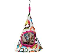 Amaca pieghevole per piccoli animali domestici, gatti, gattini, cono, amaca da appendere, comoda e calda, per furetti, criceti, pappagalli, guinee, trattamento intelligente