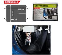 Amaca Porteggi Sedile Posteriore Auto Impermeabile per Cani e Animali 163x145cm