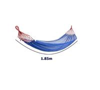 Amaca Singola relax unisex Per Esterni In Rete Blu 185x135 CM